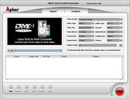 Aplus DivX To iPod screenshot